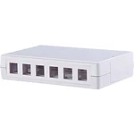 Síťový patch panel Metz Connect 1309190002KE, 6 portů, nevybavený specifikací, 1 U