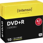 DVD+R 4.7 GB Intenso 4111652, 10 ks, Slimcase