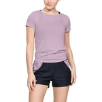 Dámské triko Under Armour Whisperlight SS Pink Fog XS