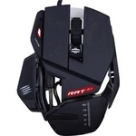 Optická herní myš MadCatz R.A.T. 4+ MR03MCINBL000-0, s podsvícením, ergonomická, podložka pod zápěstí, černá