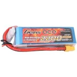 Akupack Li-Pol (modelářství) Gens ace B-45C-2200-3S1P-XT60, 11.1 V, 2200 mAh