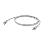 Síťový kabel RJ45 Weidmüller 1165940015, CAT 6A, S/FTP, 1.50 m, šedá