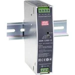 DC/DC měnič napětí na DIN lištu Mean Well DDR-120B-24, 1 x, 24 V/DC, 5 A, 120 W