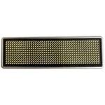 LED štítek se jménem 125908 125908, 125908, 44 x 11 Pixel, (š x v x h) 93 x 30 x 6 mm, bílá