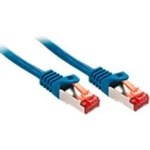 Síťový kabel RJ45 LINDY 47353, CAT 6, S/FTP, 1.50 m, modrá