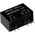 DC/DC měnič napětí, modul Mean Well MDD02M-15, 67 mA, 2 W, Počet výstupů 2 x