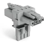 T propojka WAGO počet kontaktů: 4, 16 A, 400 V, růžová, 25 ks