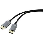 DisplayPort kabel SpeaKa Professional [1x zástrčka DisplayPort - 1x zástrčka DisplayPort] černá 1.00 m
