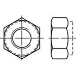 Šestihranné matice TOOLCRAFT TO-6864507, M5, N/A, Ušlechtilá ocel V2A , 100 ks