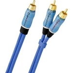Cinch audio Y kabel Oehlbach D1C22712, 15.00 m, modrá