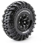 Ráfky Champ Louise LOU-T3236VB pro Crawler, 148 mm, 1:10, 2 ks, černá