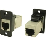 Adaptér, vestavný Cliff CP30620S, RJ45 černá, 1 ks