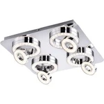 LED stropní svítidlo LED LeuchtenDirekt TIM 14522-17, chrom