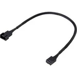 Kabel k PC ventilátoru PC větrák Renkforce RF-4503742, 30.00 cm, černá