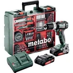 Metabo SB 18 L BL SET -aku příklepová vrtačka 2 akumulátory, vč. nabíječky, vč. příslušenství, kufřík