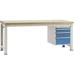 Kompletní dílenském základní PROFI s multiplex deska, Šxhxv = 2000 x 700 x 840 mm Manuflex WP5624.0002 WP5624.0002