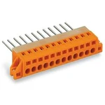 Pružinová svorkovnice WAGO 731-170/048-000, 2.50 mm², Pólů 10, oranžová, 10 ks