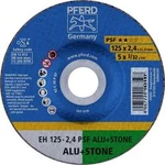 Řezný kotouč lomený PFERD 61820222, EH 125-2,4 PSF ALU+STONE Průměr 125 mm 25 ks
