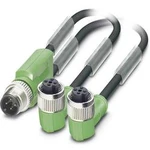 Upravený zástrčkový konektor pro senzory - aktory Phoenix Contact SAC-3P-M12Y/2X3,0-PUR/M12FR B 1669026 adaptér ve tvaru Y, 3.00 m, 1 ks