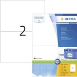 Herma 4282 etikety 210 x 148 mm papír bílá 200 ks permanentní univerzální etikety, přepravní štítky inkoust, laser, kopie 100 Blatt A4