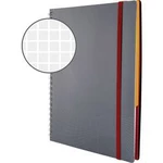 Avery-Zweckform notizo 7015 poznámková kniha čtverečkovaný šedá Počet listů: 90 DIN A5