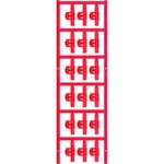 Conductor markers, MultiCard, 30 x 5,8 mm, Polyamide 66, Colour: Red Weidmüller Počet markerů: 90 SFC 2/30 NEUTRAL RTMnožství: 90 ks