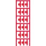 Conductor markers, MultiCard, 30 x 5,8 mm, Polyamide 66, Colour: Red Weidmüller Počet markerů: 90 SFC 2/30 NEUTRAL RTMnožství: 90 ks