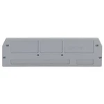 Koncová a oddělovací deska, WAGO 280-376, 88.9 mm x 2.5 mm x 28.5 mm , 100 ks