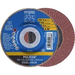 Vějířovitý brusný kotouč PFERD PFF 115 A 40 PSF STEELOX 67644115, Ø 115 mm/