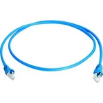 Síťový kabel RJ45 Telegärtner L00006A0047, CAT 6A, S/FTP, 25.00 m, modrá
