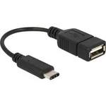 USB 2.0 adaptér Delock 65579, 15.00 cm, černá