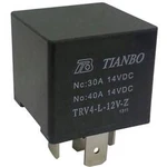 Relé motorového vozidla Tianbo Electronics, 12 V/DC 1 přepínací kontakt TRV4 L-12 V-Z