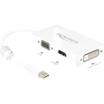 DisplayPort / VGA / HDMI / DVI adaptér Delock 62630, bílá