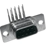 D-SUB zásuvková lišta MH Connectors MHDD9-F-T-B-M-RBM, 90 °, pólů 9, 1 ks