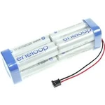 Akupack Ni-MH 8 AA s kabelem, se zástrčkou Panasonic eneloop Doppelwürfel F2x2x2 Graupner 124008, 1900 mAh, 9.6 V