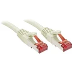 Síťový kabel RJ45 LINDY 47701, CAT 6, S/FTP, 0.50 m, šedá