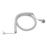 Napájecí kabel Bachmann 663.270, bílá, 2.00 m