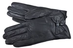 Dámské kožené zateplené rukavice Arteddy -  černá (L)