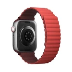 Remienok Uniq Revix Reversible na Apple Watch 38/40/41mm (UNIQ-41MM-REVMRNCRL) červený/vínový řemínek pro Apple Watch • materiál silikon • oboustranný