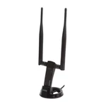 WiFi adaptér Netis WF2190 (WF2190) čierny Wi-Fi USB adaptér • 2,4 a 5 GHz • rýchlosť prenosu až 1 167 Mbps • Wi-Fi ac • USB 3.0 • 2× 5 dBi anténa • tl