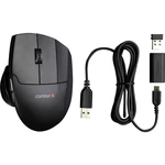 Contour Design Unimouse #####Kabellose Maus bezdrôtový  čierna 7 null  ergonomická, je možné znovu nabíjať