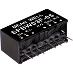 Mean Well SPBW03G-05 DC / DC menič napätia, modul   600 mA 3 W Počet výstupov: 1 x