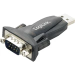 LogiLink USB 2.0, sériový adaptér [1x D-SUB zástrčka 9-pólová - 1x USB 2.0 zástrčka A] AU0002E