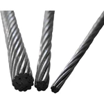 oceľové lano drôtové  (Ø) 4 mm TOOLCRAFT 13211100400 sivá