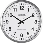 Eurochron EFWU 9000 DCF nástenné hodiny 507 mm x 63 mm strieborná