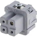 Amphenol C146 10B003 002 4-1 konektorová vložka, zásuvka Heavy | mate® C146 Počet kontaktov 3 + PE 1 ks