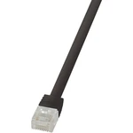 LogiLink CF2113U RJ45 sieťové káble, prepojovacie káble CAT 6 U/UTP 20.00 m čierna veľmi flexibilné 1 ks