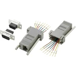 D-SUB adaptér TRU COMPONENTS D-SUB zástrčka 9-pólová - RJ45 zásvuka  1 ks
