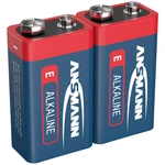 Ansmann 6LR61 Red-Line 9 V batéria alkalicko-mangánová  9 V 2 ks