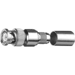 Telegärtner J01002A0046 J01002A0046 BNC konektor zástrčka, rovná 75 Ω 1 ks